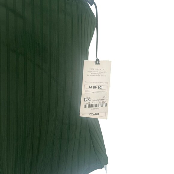 Women's‎ NWT Shade & Shore Plunge Front V-Wire One Piece Swimsuit Size Medium - Picture 5 of 7